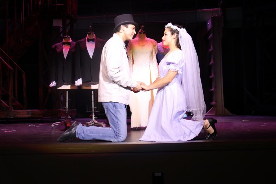 Jorge Arturo Perez (left) as Tony with Odessa Yvonne Laurie (right) as Maria