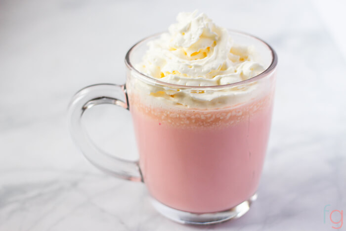 Pink Velvet Hot Chocolate Recipe!