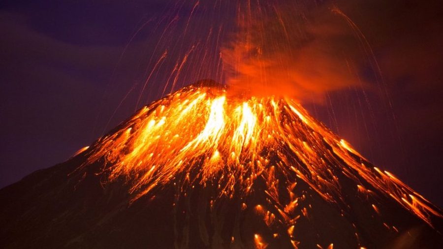 The Canary Islands most active volcano erupts for the first time in 50 years.
