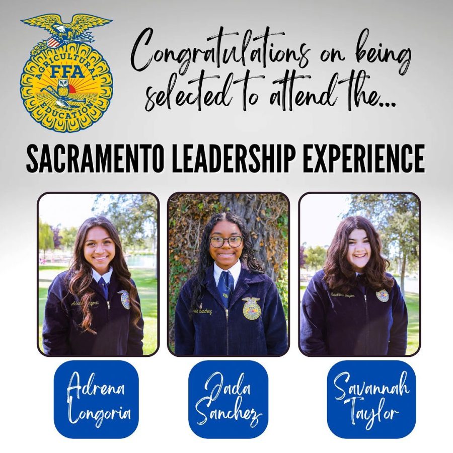 Righetti FFA Members Selected to Attend Once in a Lifetime Experience