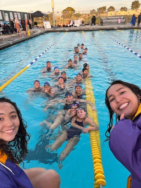 RHS first swim meet of the season!