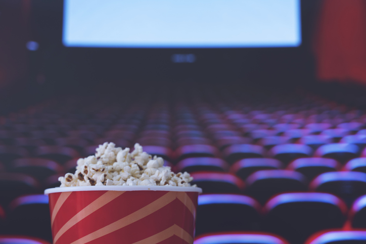 Movie Theater, Movie, Popcorn, Film Industry, Projection Screen