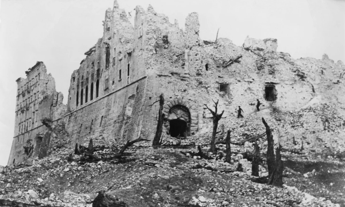 The Bombing of Monte Cassino 1944